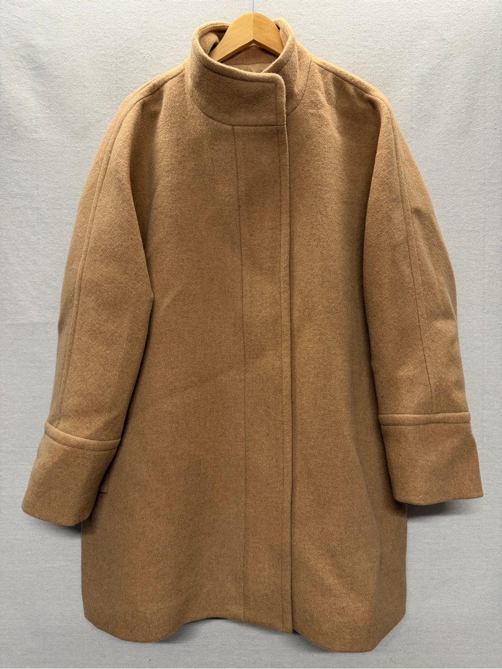 J. Crew Wool Blend Overcoat - size 22